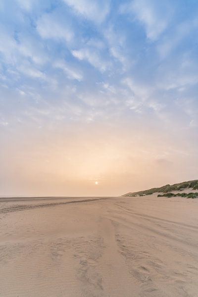 Lever de soleil sur la plage par zeilstrafotografie.nl