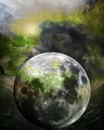 MOON under MAGIC SKY XIII von Pia Schneider