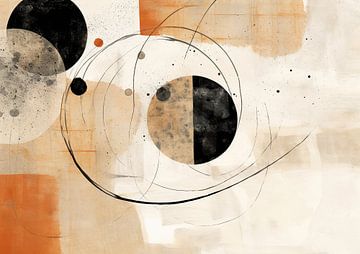 Abstract Neutraal van Abstract Schilderij