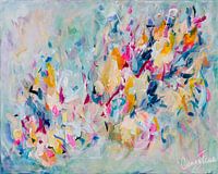 Vanilla Petals making Frosty Fields sing - from the serie 'Pastel Petals'.
