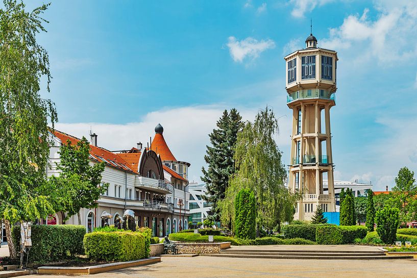 Der Wasserturm in Siofok, Ungarn von Gunter Kirsch