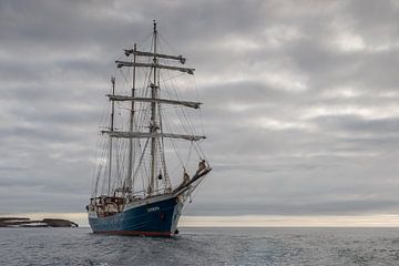 Tall Ship Barquentine Antigua von Menno Schaefer