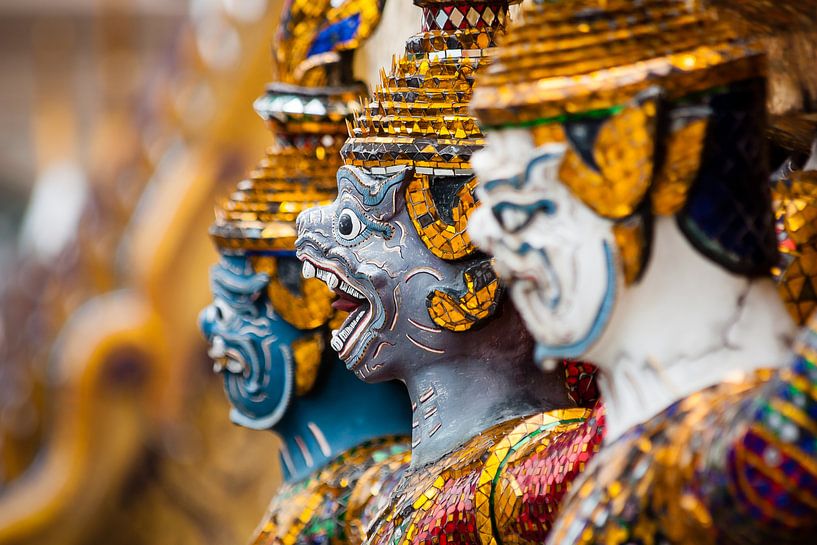 Wachters Grand Palace Bangkok, Wat Phra Kaew van Jeroen Langeveld, MrLangeveldPhoto