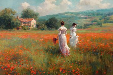 Poppy field no.3 van Studio BB