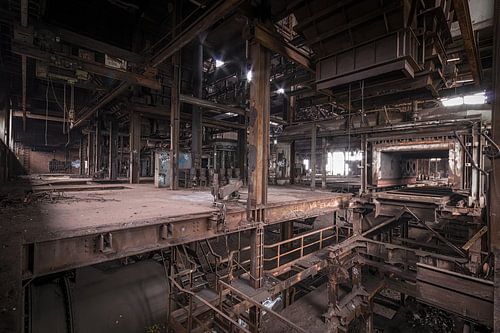 old abandoned sinter factory