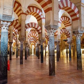 intérieur de la Mezquita à Cordoue, Espagne sur Jan Fritz