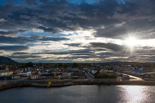 Port view Puerto Natales