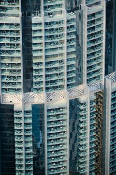 Wolkenkrabber in Dubai van Edsard Keuning