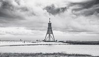 Kugelbake - Beach of Cuxhaven at the German North Sea Coast