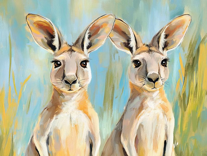 Kangas von Blickfänger Gemälde