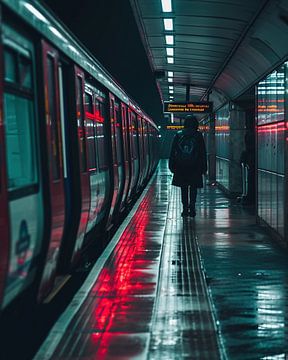 Londense metro van fernlichtsicht