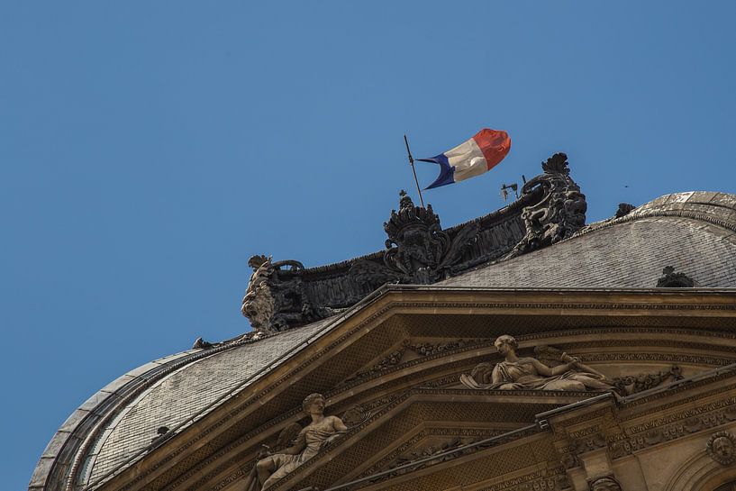 Franse vlag von Melvin Erné