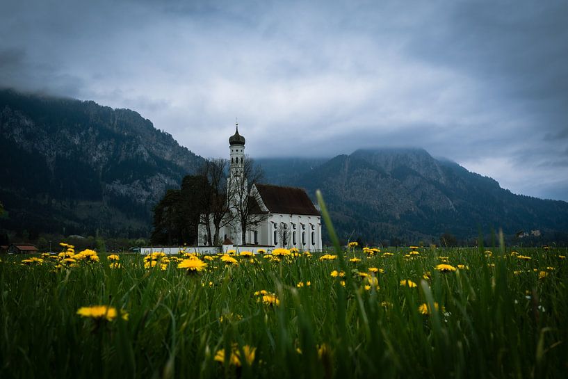 st. Coloman tussen winter en lente van Niels Steinmetz
