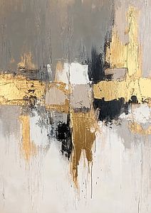 Beige und Gold Kunstwerke