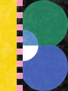 Colorful Geometry Block and shapes by Elena Ristova