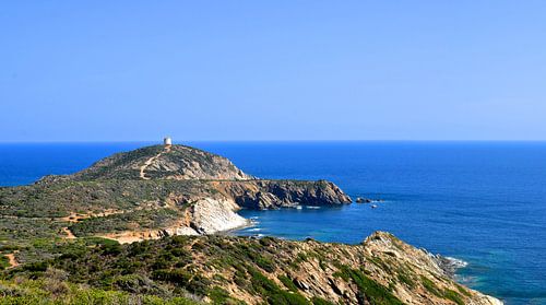 Vuurtoren Torre di Malfatano, Sardinië