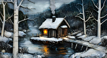 Huis in het moeras