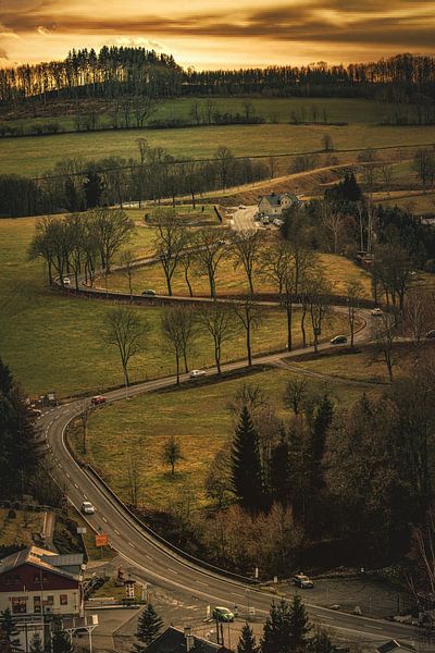 The road from Wolkenstein to Schönfeld by Johnny Flash