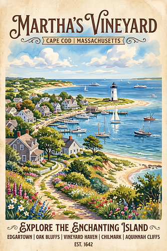 Martha's Vineyard, États-Unis sur Theodor Decker
