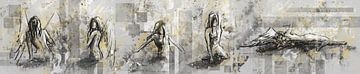 Panorama angels by Emiel de Lange