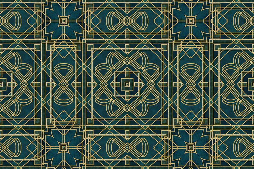 Golden Twenties Art Deco Design by Andrea Haase