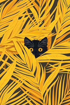 Gouden bladeren, waakzame ogen van Mosaic Dialogue