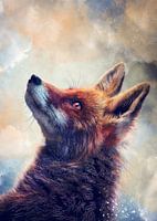 Fox dieren kunst #fox