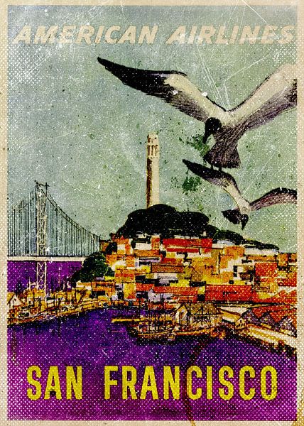 American Airlines San Francisco by Gunawan RB