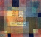 Polyphonische Architektur (1930) Gemälde von Paul Klee. von Studio POPPY Miniaturansicht