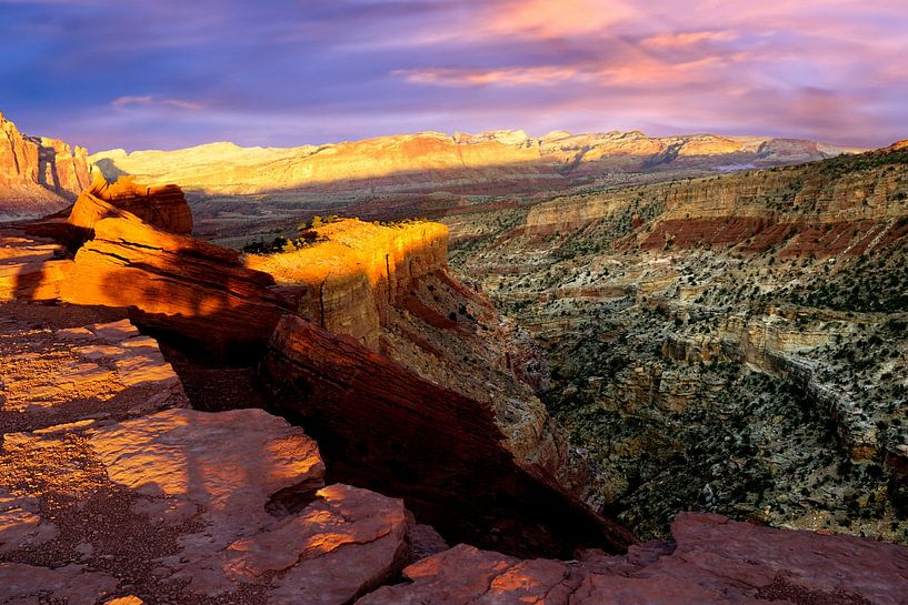Capitol Reef National Park Sunset Point by Jos van den Berg