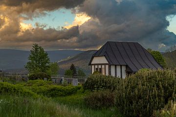 Ambiance du soir dans les Monts des Géants sur Holger Spieker