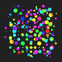 Kleurrijke lichtballen