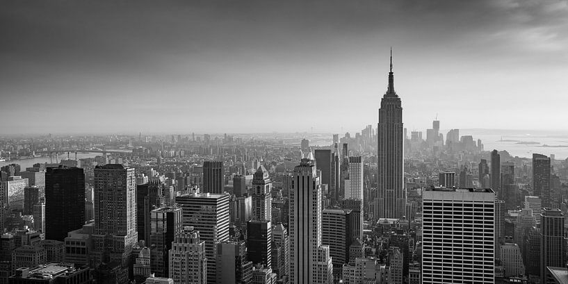 New York Panorama IX van Jesse Kraal