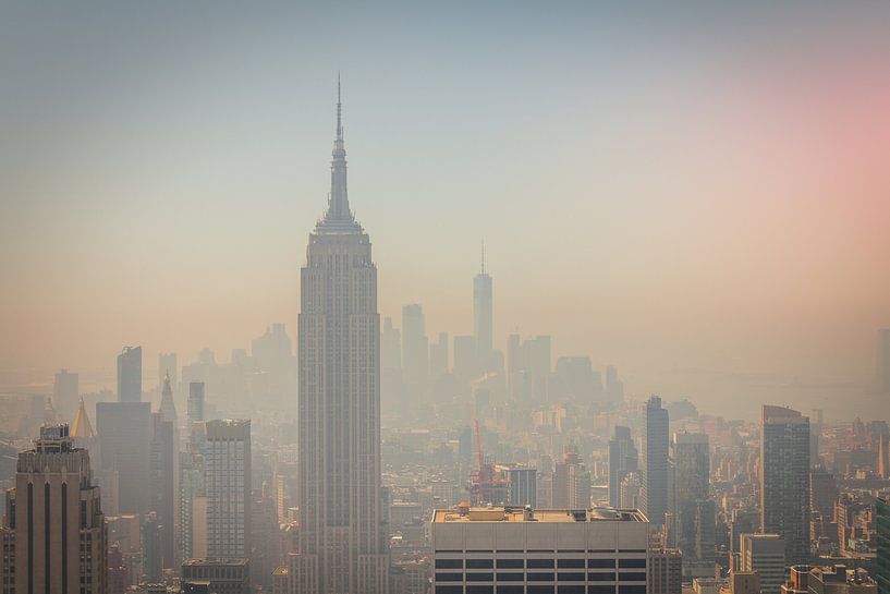 Blick vom Top of the Rock von Dennis Donders