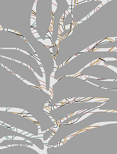 Gestreifter Baum