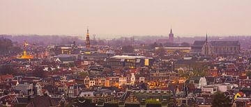 Leiden van uit de lucht