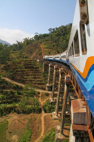 Indonesia: The train to Banjar