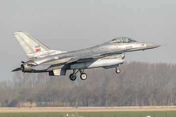 Portuguese General Dynamics F-16 Fighting Falcon. by Jaap van den Berg