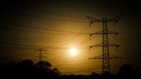 zonsondergang Usseler Es