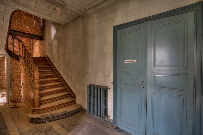 Les escaliers de l'école d'ingénieur par Wesley Van Vijfeijken