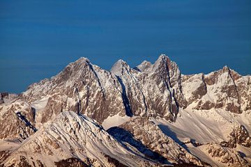 The High Dachstein in winter by Christa Kramer