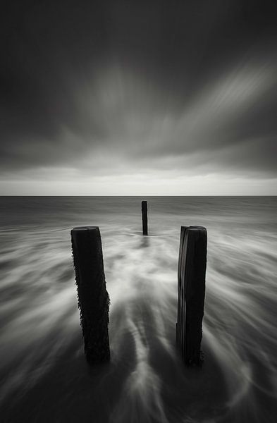Ästhetik am Strand von fernlichtsicht