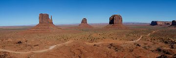 Panorama of Monument Valley, Utah by Easycopters