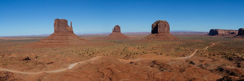 Panorama van Monument Valley, Utah van Easycopters