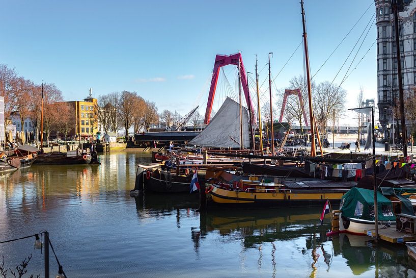 Vieux port de Rotterdam par Ralf Bankert
