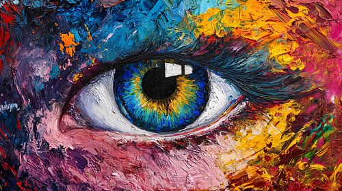 Abstract Oog: Diepte van de Ziel