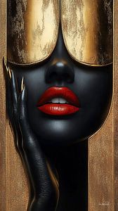 gold - schwarz - rot