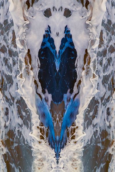Vagues en mer par Lucas De Beleyr