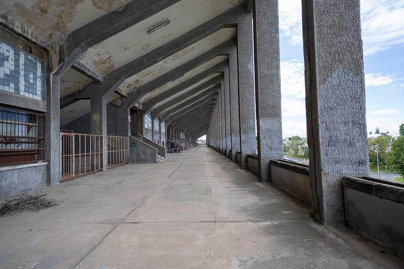 Praha, Czech Republic, 30 Mai 2024: The Great Strahov Stadium, Prague, Czech. Langer than any current or former sports stadium. by de-nue-pic