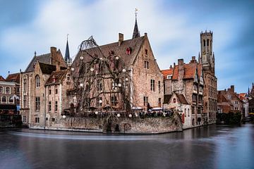 Rêver au Rozenhoedkaai de Bruges I sur Daan Duvillier | Dsquared Photography